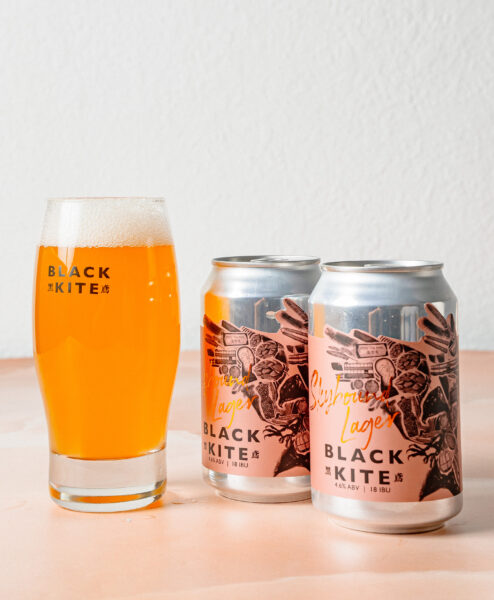 Alternative view of Skybound Lager